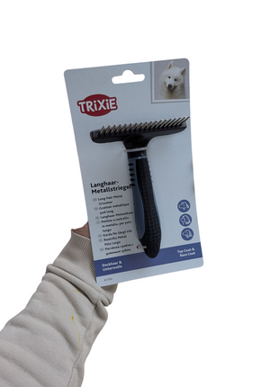 Pente de metal Trixie para cabelos longos