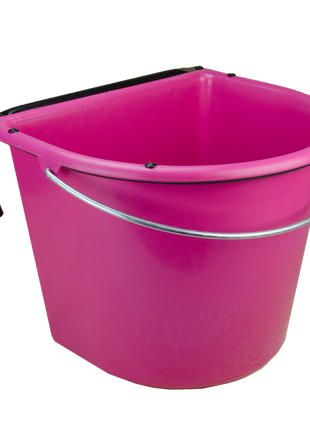 Voerbak 15 l met ophang en hengsel Roze