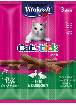Vitakraft Cat Stick Classic Kaczka i Królik 18g [18200]