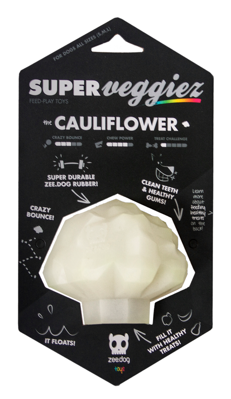 Zee.Dog Super Veggiez The Cauliflower