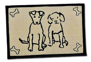 Napfmatte Hundefreunde - 48 x 31 cm