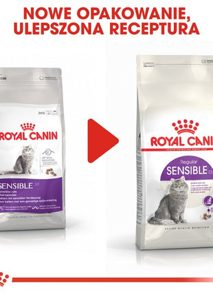 Royal Canin Sensible karma sucha dla kotów dorosłych, o wrażliwym przewodzie pokarmowym 2kg