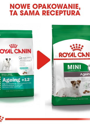 Royal Canin Mini Ageing 12+ karma sucha dla psów dojrzałych po 12 roku życia, ras małych 800g