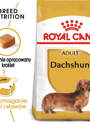 Royal Canin Dachshund Adult karma sucha dla psów dorosłych rasy jamnik 1,5kg