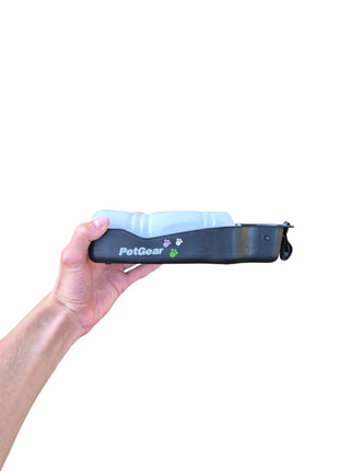 Garrafa de viagem Petgear – Garrafa de água e bebedouro num só, ideal para levar para qualquer lugar.